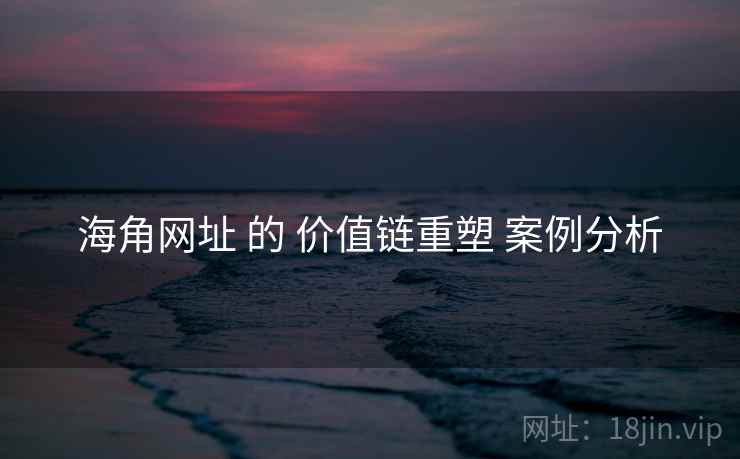海角网址 的 价值链重塑 案例分析