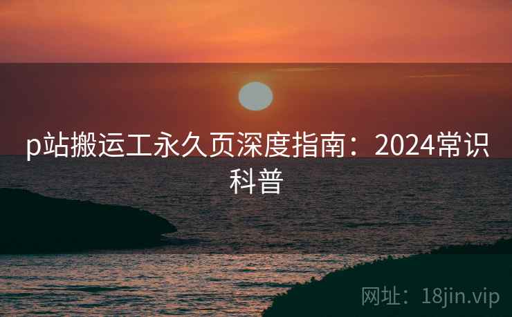 p站搬运工永久页深度指南：2024常识科普