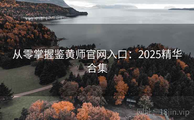 从零掌握鉴黄师官网入口：2025精华合集