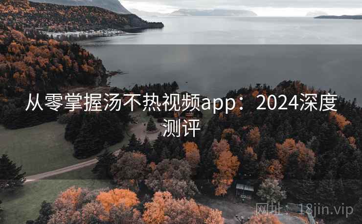 从零掌握汤不热视频app：2024深度测评