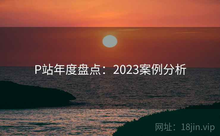 P站年度盘点：2023案例分析