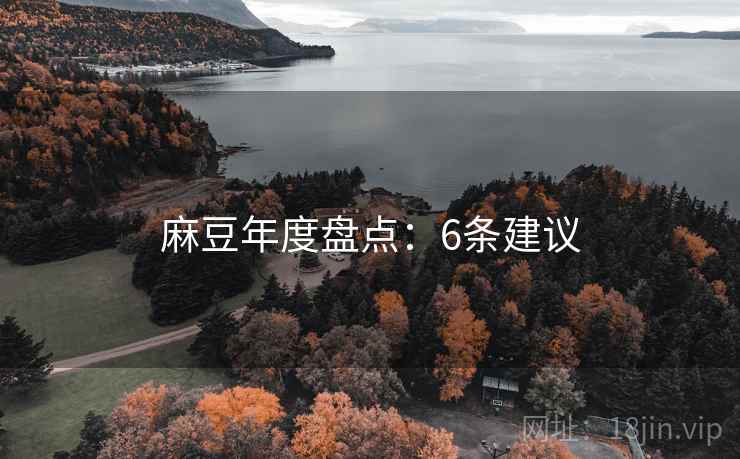 麻豆年度盘点：6条建议